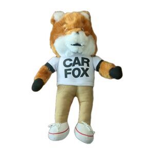 Car Fox Show Me The CARFAX Plush 10” Stuffed Animal  Mascot Doll 🦊 🚗